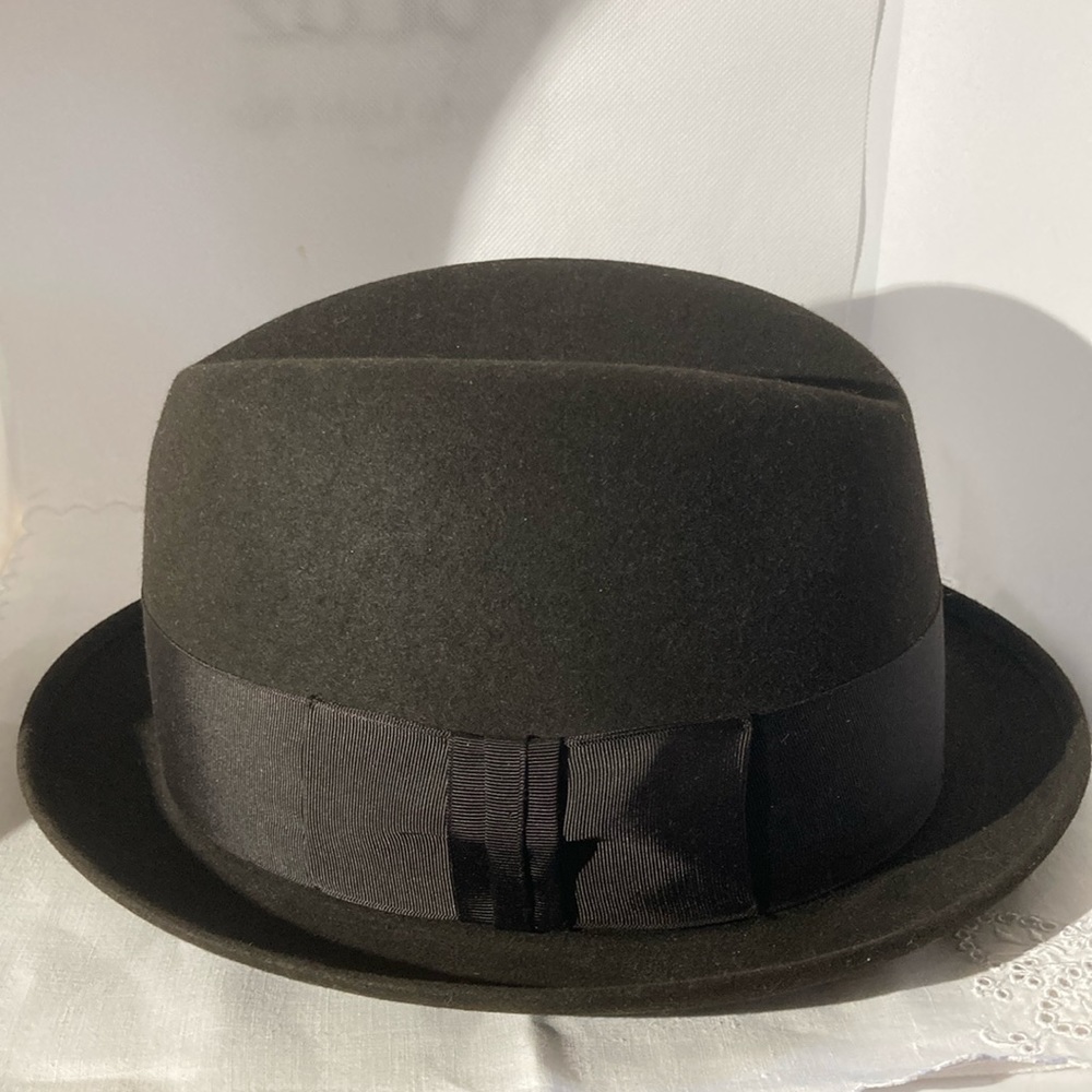 Mallory, Aurafelt, “Cravenette Processed”, Premier 7-1/8” Satin Lined, Men’s Hat